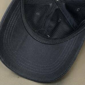 1円〜 MONCLER モンクレール ベースボールキャップ 帽子 レディース メンズ ブラック 紺 ロゴ タグ付きの画像8