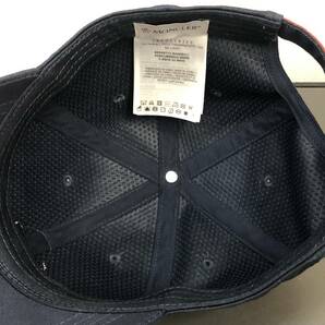 1円〜 MONCLER モンクレール ベースボールキャップ 帽子 レディース メンズ ブラック 紺 ロゴ タグ付きの画像9