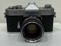 1円～YASHICA ヤシカ TL YASHINON-DX 1:2 F=50㎜ 一眼レフカメラ シルバーボデイ コレクション_画像1