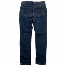 Wrangler ☆ 穿きやすい◎ ストレッチ デニムパンツ ジーンズ ダークインディゴ 33 スタイリッシュ アメカジ ストリート ラングラー■JS996_画像4