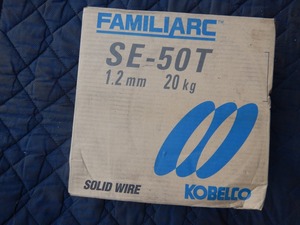 即決税0円未使用品神戸製鋼コベルコ半自動溶接ワイヤーSE-50T 1,2mm 20kg 軟鋼～550MPa級鋼用 2023年製造