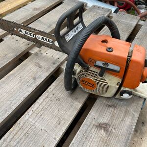 （02）STIHL MS260 エンジンチェーンソー 動作未確認 ジャンク