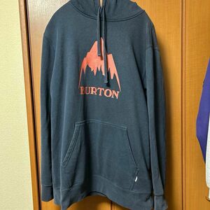 古着　BURTON パーカー　M ネイビー