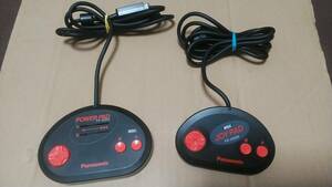 MSX Panasonic FS-JS220 JOYPAD 、FS-JS222 POWER PAD セット　　送料無料！