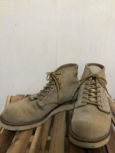 RED WING 8167 アイリッシュセッター 7 1/2 羽タグ　スエード ブーツ レッドウィング プレーントゥ 25.5cm