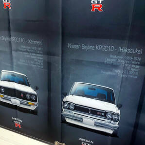 GT-R フラッグ ■高品質 150×90㎝ P201 R35 タペストリー ガレージ装飾 旧車 スカイライン 日産 歴代一覧 バナー NISSAN グッズの画像7