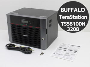  free shipping!BUFFALO TeraStation TS5810DN3208 16TB(2TB×8). configuration change did tera station control person *RAID function installing E71T