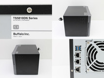 送料無料♪BUFFALO TeraStation TS5810DN3208 16TB（2TB×8）に構成変更しました テラステーション 管理者・RAID機能搭載 E71T_画像8