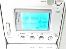 ♪訳あり KENWOOD ケンウッド CD/MD パーソナルステレオシステム MDX-G7 折り畳み式 プレーヤー シルバー ラジオ レトロ A030211E @80♪_画像10