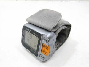 ♪動作品 OMRON オムロン HEM-6011 血圧計 （手首式） HEM-6011ファジィ 収納ケース付き A030416E @60♪