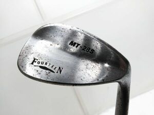 □FOURTEEN フォーティーン MT-28S SW 純正スチールシャフト DG (WEDGE) A-3-5-11 @140□