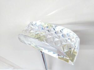 ♪希少 HOYA CRYSTAL ホヤクリスタル クリスタルパター スチールシャフト 34インチ A031303 @140 ♪