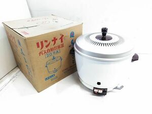 □美品 説明書 元箱付 Rinnai リンナイ リンナイガス釜ガス自動炊飯器 20号A LPガス用 A-3-16-16 @140□