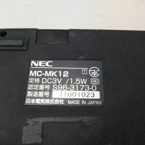 ◇動作未確認 NEC Mobile Gear モバイルギア MC-MK12 元箱 説明書 付 0309B9A @60 ◇の画像5