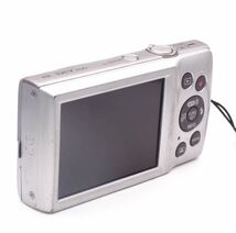 【動作確認済】 Canon IXY 200 コンパクトデジタルカメラ 純正バッテリー付属 レンズカバー不良 ジャンク扱い_画像4