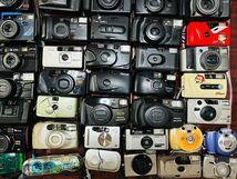 計50点 コンパクトフィルムカメラ まとめ売り Konica MINOLTA PENTAX yashica 等 大量出品 動作未確認 ジャンク レトロ_画像4