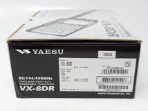 未使用 八重洲無線 yaesu ハンディ無線機 VX-8DR 海外仕様 50/144/430MHz ヤエス 日本製 トランシーバー_画像9