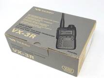 未使用 八重洲無線 yaesu ハンディ無線機 VX-3R 海外仕様 VHF/UHF ヤエス 日本製 トランシーバー_画像8