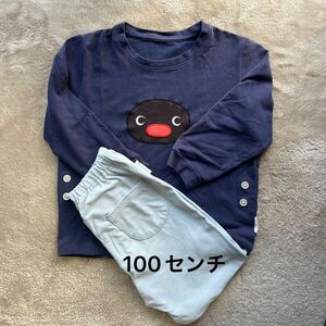 100センチ　ユニクロ　パジャマ　ピングー