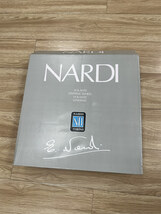 ■020 Nardi ステアリング レザー 350mm 14インチ　スポーツステアリングホイール　ホワイト_画像2