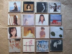 １６枚セット◆【今井 美樹】◆ＣＤ◆ベスト盤＆２枚組あり◆かなりお買い得です☆彡