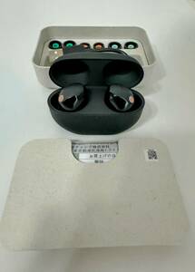 【ほぼ新品】ワイヤレスノイズキャンセリングステレオヘッドセット WF-1000XM5（B） ブラック