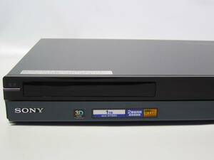 【美品】◆ SONY ブルーレイレコーダー BDZ-AT900 1TB W録画 3D対応 / 純正リモコン・新品HDMI・新品アンテナケーブル・純正電源ケーブル◆