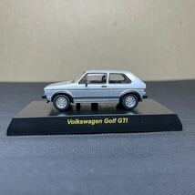 京商 1/64 フォルクスワーゲン　ミニカーシリーズ　Golf GTI シルバー_画像2