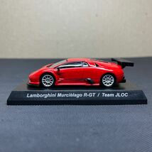 京商 １/64 ランボルギーニ　ミニカーコレクション6 Murcielago R-GT Team JLOC 赤_画像2
