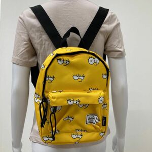 新品　Herschel Supply シンプソンズ　ミニリュック　リサ　リュックサック　ハーシェルサプライ　イエロー