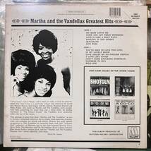 ★即決240306 SOUL Martha And The Vandellas / Greatest Hits 87年米国再発盤 盤面音に出ないスレ少々 スピンドル・マーク_画像2