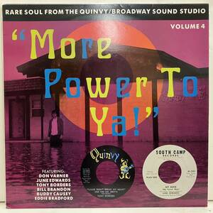 ★即決240308SOUL VA More Power To Ya / Bill Brandon Don Varner Tony Borders ソウル・コンピ 89年盤