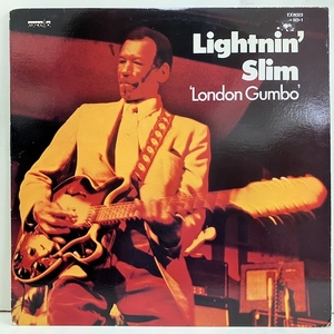 ★即決 BLUES Lightnin' Slim / London Gumbo EX8023SO-1 ur1858 米オリジナル ライトニン・スリム