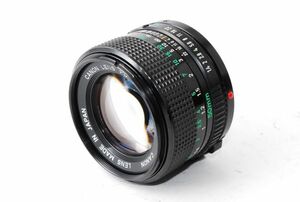 ★極上美品★ キヤノン CANON NEW FD 50mm F1.4 MF オールドレンズ #J42100-120