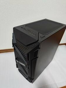 ミドルタワーPCケース　TUF Gaming GT301 ASUS 中古　フロントRGBファン360mm（120×３）＋リアRGBFAN（120×１）