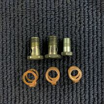 【良品以上,動作確認済,当日発送】シルビア S14 S15 タービン 水 オイル ライン ボルトSR20DET 24MA1-13_画像3