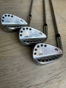 PXG　0311ウエッジ　52　56　60　３本セット　中古　レフティ　スチールファイバーi80　R