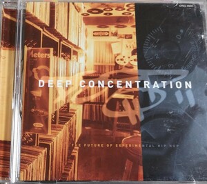 【OM RECORDSコンピ DEEP CONCENTRATION】 CUT CHEMIST/PRINCE PAUL/PEANUT BUTTER WOLF/BABU/Q-BURN/DJ WALLY/LYRICS BORN/J-ROCC/国内CD