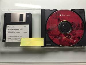 激レア！AutoCAD RELEASE 13 CD&FD @S/N付き@ Autodesk 1994年〜製品 Windows, DOS/V対応