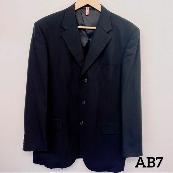 メンズ スーツ ジャケット AB7 黒 ブラック 大栄既製服 urbanclub