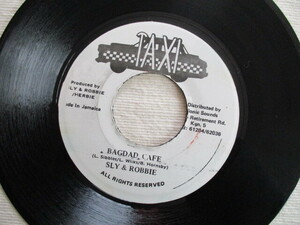 SLY, ROBBIE 7！BAGDAD CAF, JA ORG 7インチ EP 45, 美盤