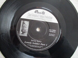 TYRONE TAYLOR 7！LONELY SOLDIER, SLIM SMITH, GREGORY ISAACS, 美盤