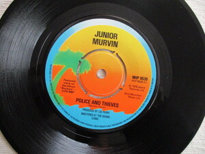 JUNIOR MURVIN 7！POLICE AND THIEVES, LEE PERRY, JAH LION, UK EP, 美盤