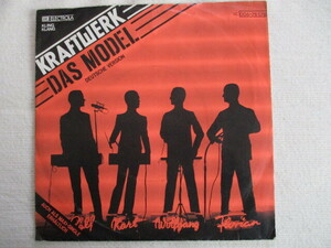 KRAFTWERK 7！DAS MODEL, THE MODEL, ドイツ 7インチ EP 45, 美盤