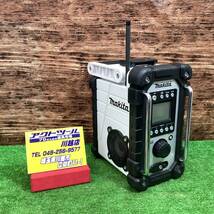 18go【中古品】〇マキタ(makita) コードレスラジオ MR107W 【川越店】_画像1