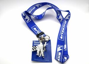 MICHELIN ミシュラン ネックストラップ ミシュランマンマスコット付き