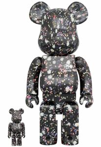 BE@RBRICK ANEVER BLACK 100％ & 400％