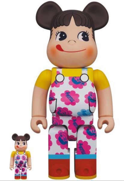 BE@RBRICK ペコちゃん ミルキー70周年デザイン 100% & 400% MEDICOM TOY メディコムトイ 70th