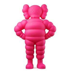 レア 未使用 KAWS CHUM OPEN EDITION 2022 Pink カウズ ピンク フィギュア チャム ミシュラン スカル　新品 