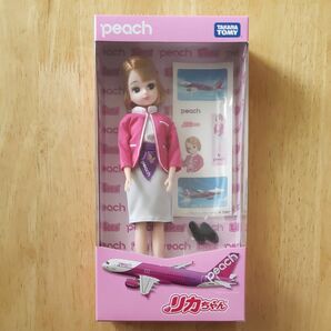 ピーチオリジナルリカちゃん Peach客室乗務員制服着用 ［限定品］ 